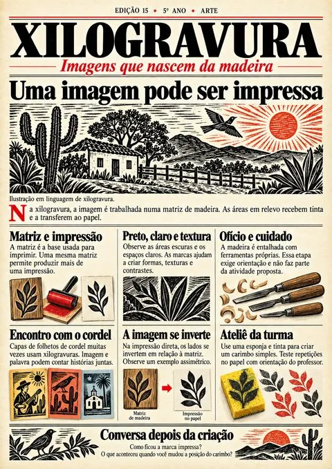 Jornal de Arte: Xilogravura
